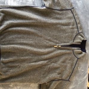 Tommy bahama reversible sweater 1/2 zip